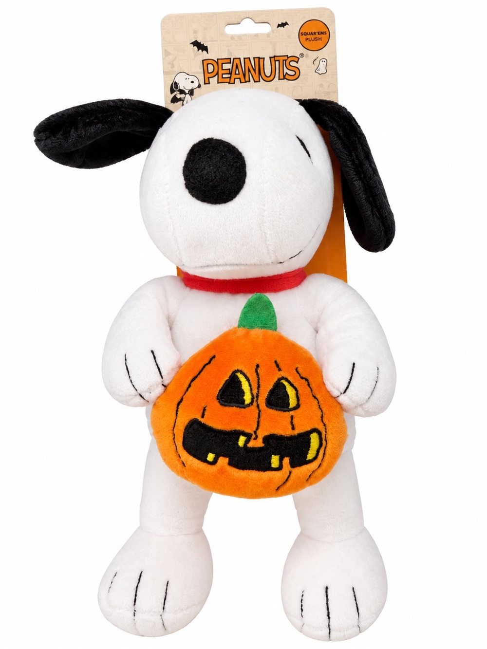 Peanuts Snoopy Halloween Pumpkin Plush Dog Toy NWT